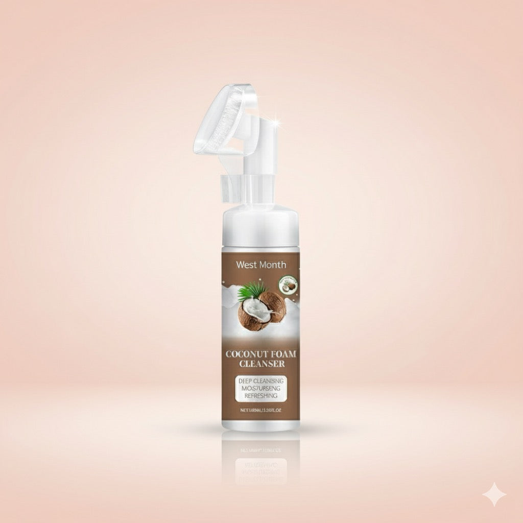 The Coconut Glow Foam Cleanser