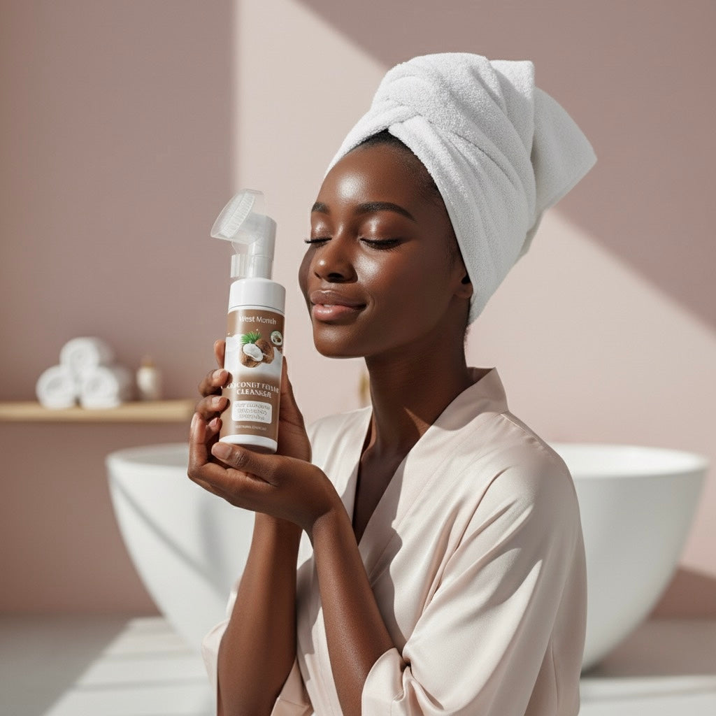 The Coconut Glow Foam Cleanser
